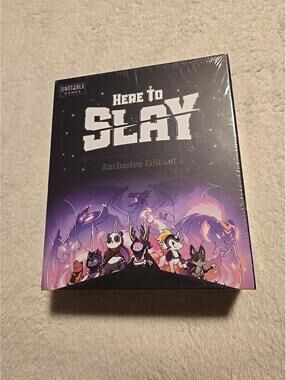 Here to Slay Kickstarter Board Game Sealed